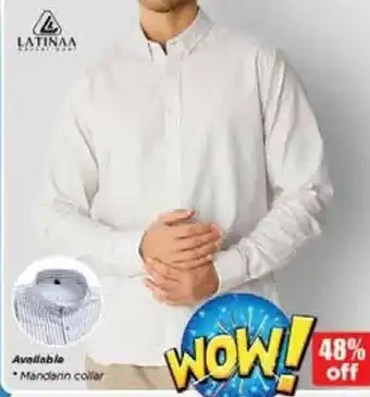 Nesto Mens Striped Oxford Shirt asstd offer