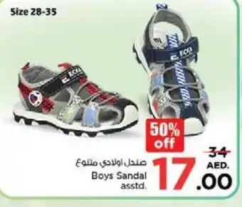 Nesto Boys Sandal asstd offer