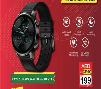 KM Trading RAVOZ SMART WATCH RIZTO R11 offer