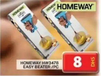 Grand Hyper Market HOMEWAY HW3478 EASY BEATER/PC offer