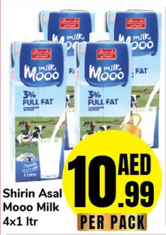 Day To Day Shirin Asal Mooo Milk 4x1 ltr offer