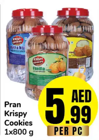 Day To Day Pran Krispy Cookies 1x800 g offer