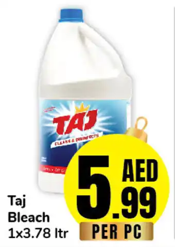 Day To Day Taj Bleach 1x3.78 ltr offer