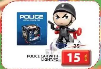 Grand Hyper Market POLICE CAR WITH LIGHT PC offer