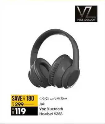 Lulu Hypermarket Voz Bluetooth Headset VZ6A offer