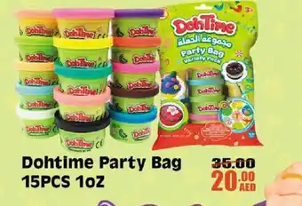Lulu Hypermarket Dohtime Party Bag 15PCS 10Z offer