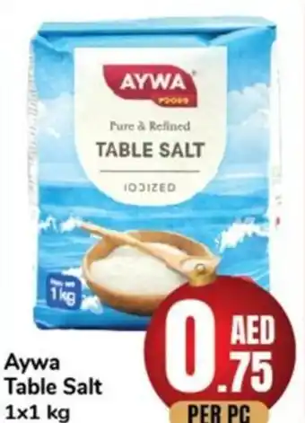 Day To Day AYWA Table Salt 1x1 kg offer
