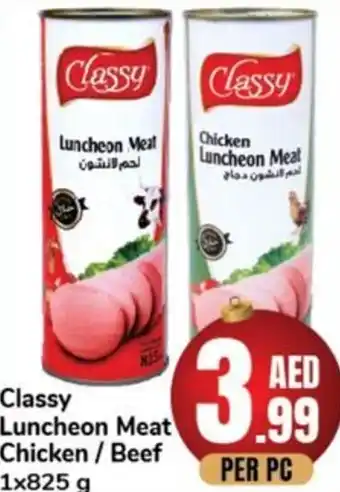 Day To Day Classy Luncheon Meat Chicken / Beef 1x825 g offer