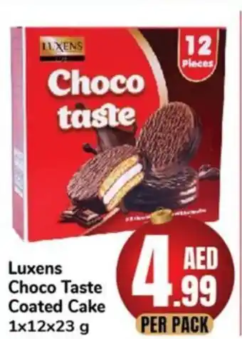 Day To Day Luxens Choco Taste Coated Cake 1x12x23 g offer