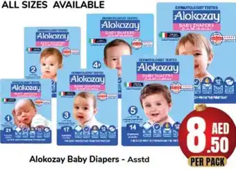 Day To Day Alokozay Baby Diapers - Asstd offer