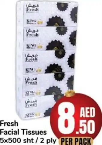 Day To Day Fresh Facial Tissues 5x500 sht/2 ply offer