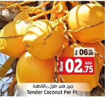 Kenz Hypermarket Tender Coconut Per pc offer