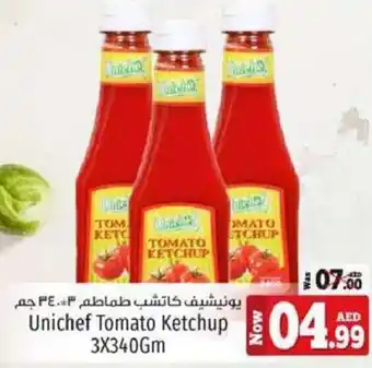 Kenz Hypermarket Unichef Tomato Ketchup 3x340gm offer