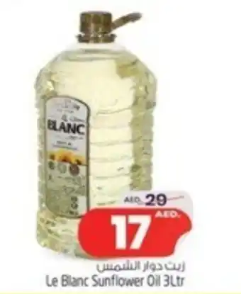 Safari Hypermarket Le Blanc Sunflower Oil 3Ltr offer