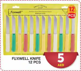 Grand Hyper Market FUXWELL KNIFE 12 PCS offer