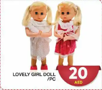 Grand Hyper Market LOVELY GIRL DOLL /PC offer
