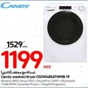 Carrefour Candy washer/dryer CSOW4856TWMB-19 offer