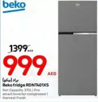 Carrefour Beko fridge RDNT401XS offer