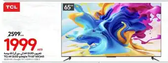 Carrefour TCL 4K QLED google TV 65-65C645 offer