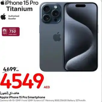 Carrefour Apple iPhone 15 Pro Smartphone offer