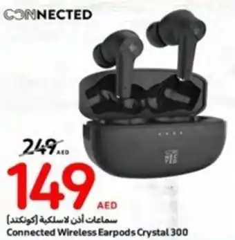 Carrefour Connected Wireless Earpods Crystal 300 offer