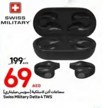 Carrefour Swiss Military Delta 4 TWS offer