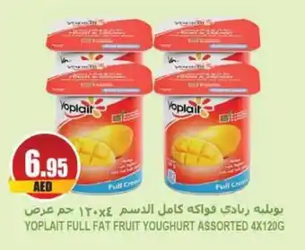 Almaya supermarket YOPLAIT FULL FAT FRUIT YOUGHURT ASSORTED 4X120G offer
