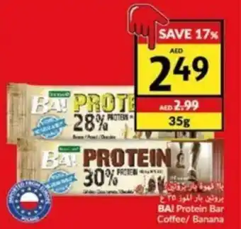 Viva BA! Protein Bar Coffee/ Banana 35g offer