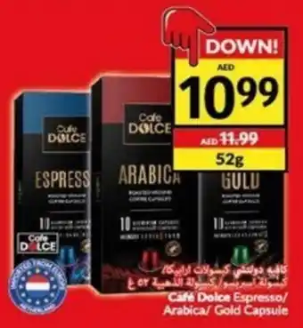 Viva Café Dolce Espresso/ Arabica/Gold Capsule 52g offer