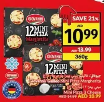 Viva Glovanni/Galileo Mini Pizza Margherita 360g offer