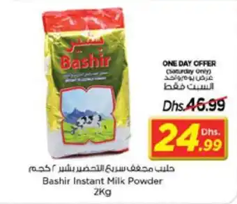 Nesto Bashir Instant Milk Powder 2Kg offer