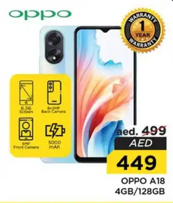 Nesto OPPO A18 4GB/128GB offer