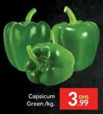 Bluemart Capsicum Green /kg. offer