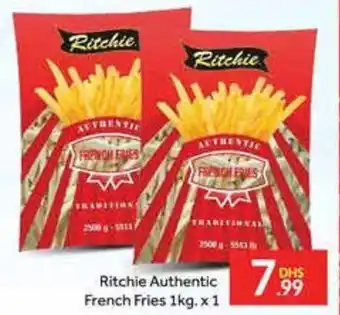 Bluemart Ritchie Authentic French Fries 1kg.x 1 offer