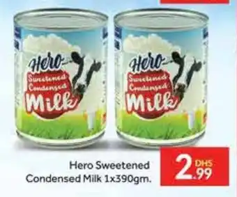 Bluemart Hero Sweetened Condensed Milk 1x390gm. offer