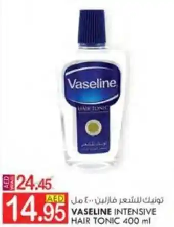 KM Trading VASELINE INTENSIVE HAIR TONIC 400 ml offer