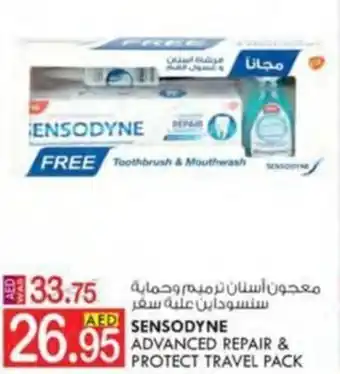 KM Trading SENSODYNE ADVANCED REPAIR & PROTECT TRAVEL PACK offer