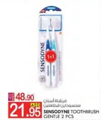 KM Trading SENSODYNE TOOTHBRUSH GENTLE 2 PCS offer