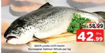 Nesto Norwegian Salmon Whole per kg offer