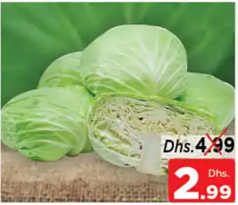 Nesto Cabbage Flat per kg offer