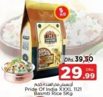 Nesto Pride Of India XXXL 1121 Basmati Rice 5Kg offer