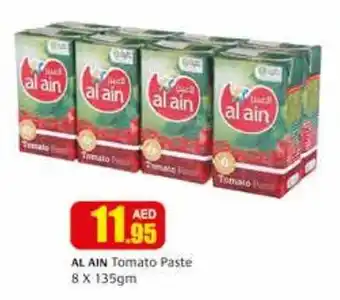 Safeer Market AL AIN Tomato Paste 8 X 135gm offer
