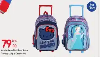 Carrefour Trolley bag 16 assorted offer