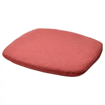 Ikea ÄlvgrÄsmal Chair pad, red, 32.6/31.3x33x3 cm offer