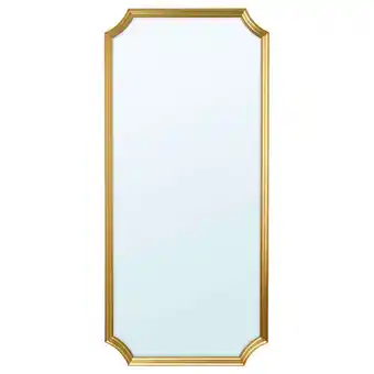 Ikea Svansele mirror, gold-colour, 73x158 cm offer