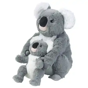 Ikea Sötast soft toy, set of 2, koala/grey offer