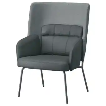 Ikea Bingsta high-back armchair, vissle dark grey/kabusa dark grey offer