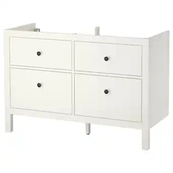 Ikea Hemnes wash-stand with 4 drawers, white, 120 cm offer