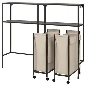 Ikea Enhet storage combination, anthracite, 160x30x129 cm offer