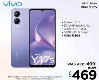 Nesto Vivo Y17S 4GB | 128GB offer